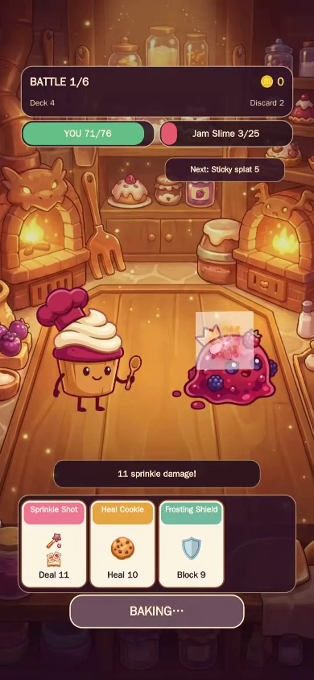 Card Battle Bakery game cover