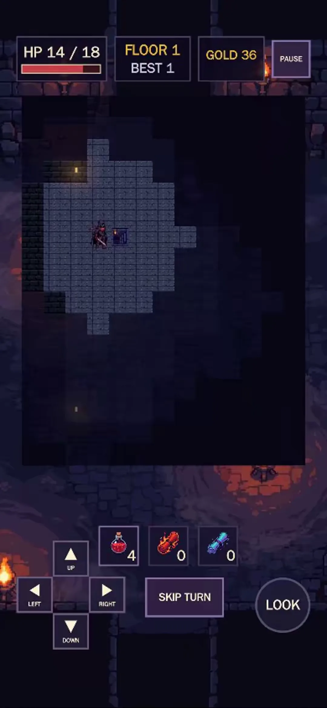Dark Descent: Pixel Roguelike game cover